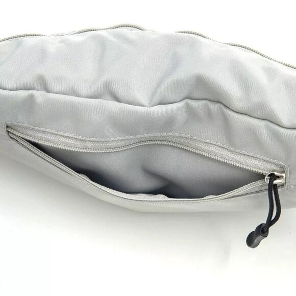 Louis Vuitton Foundation Gray Belt Bag w/ Adjustable Straps Travel Running Walk - Picture 4 of 16